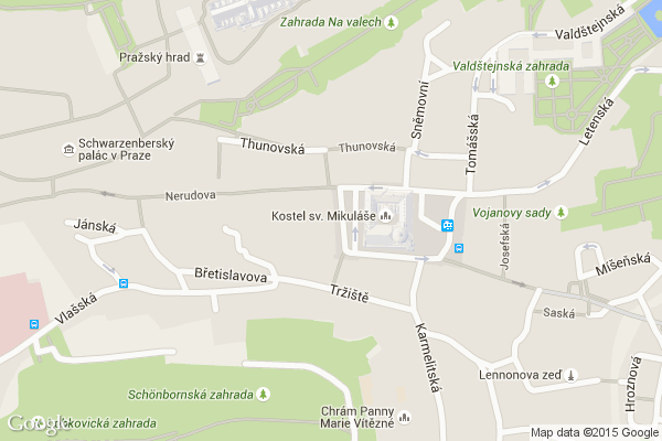Hudební fakulta AMU Praha na mapě