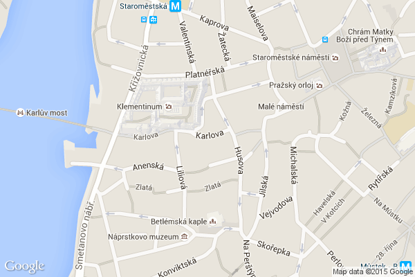Divadelní fakulta AMU Praha na mapě