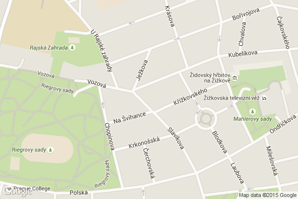 Eva Kudrnová - Mc Neilus School na mapě