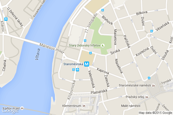 Filozofická fakulta UK Praha na mapě