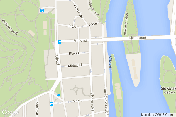 Gymnázium Christiana Dopplera na mapě