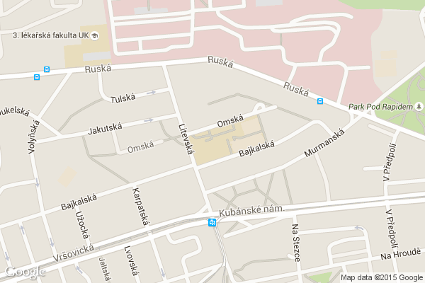 Gymnázium na mapě