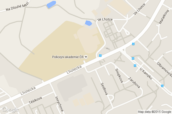 Policejní akademie ČR na mapě
