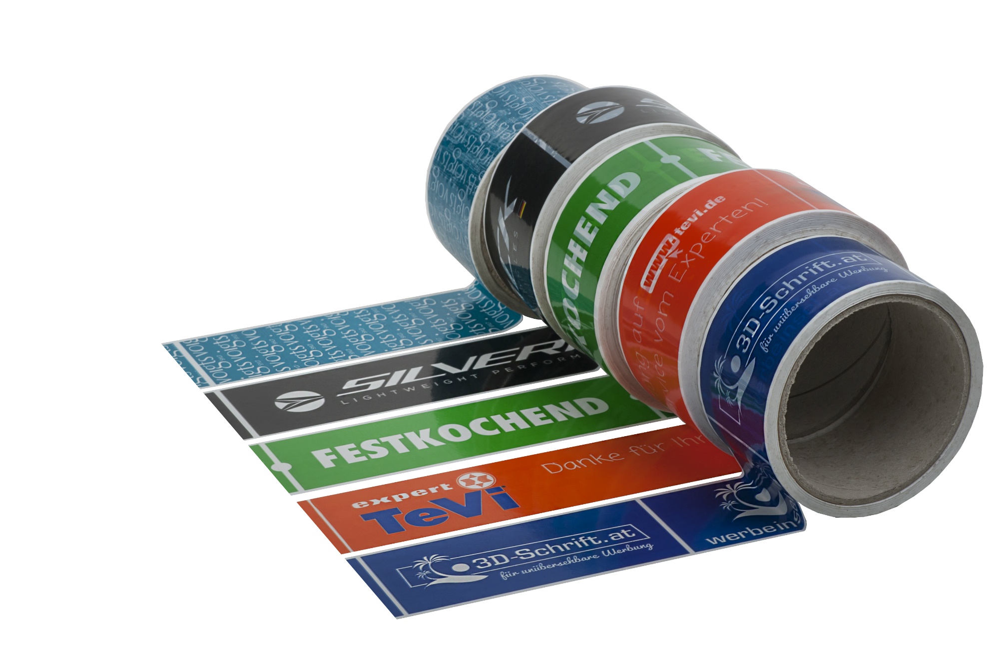 I lepicí pásky mohou být reklamou pro vaši firmu