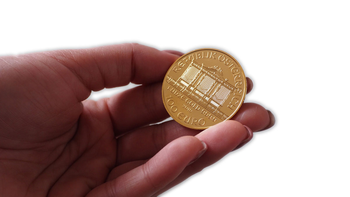 Věděli jste, že se dají koupit zlaté mince pouze za cenu zlata?